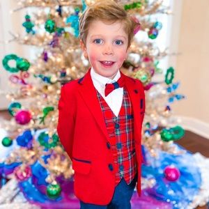 Blazer and vest set, size 3-4